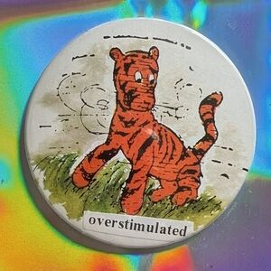 Classic Pooh Handmade Vintage 2.25" Button 5/$20 or 10/$30
